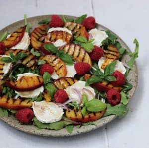 Salat med gedeost