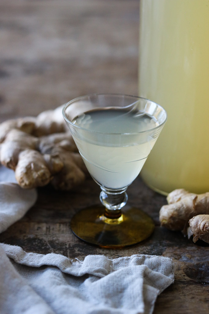 Ingefærshot - Opskrift på ingefærshots med citron og honning