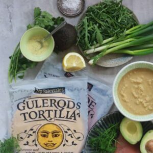 Grøntsags tortillas