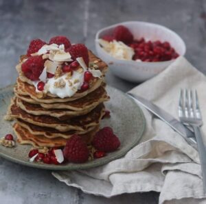 Pandekager med granola