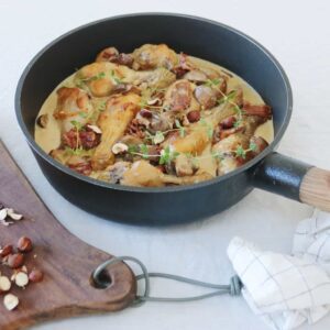 Svampesauce med kylling