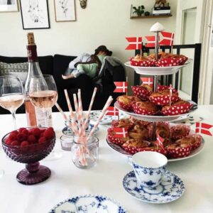 Frugtsnegle med hindbær