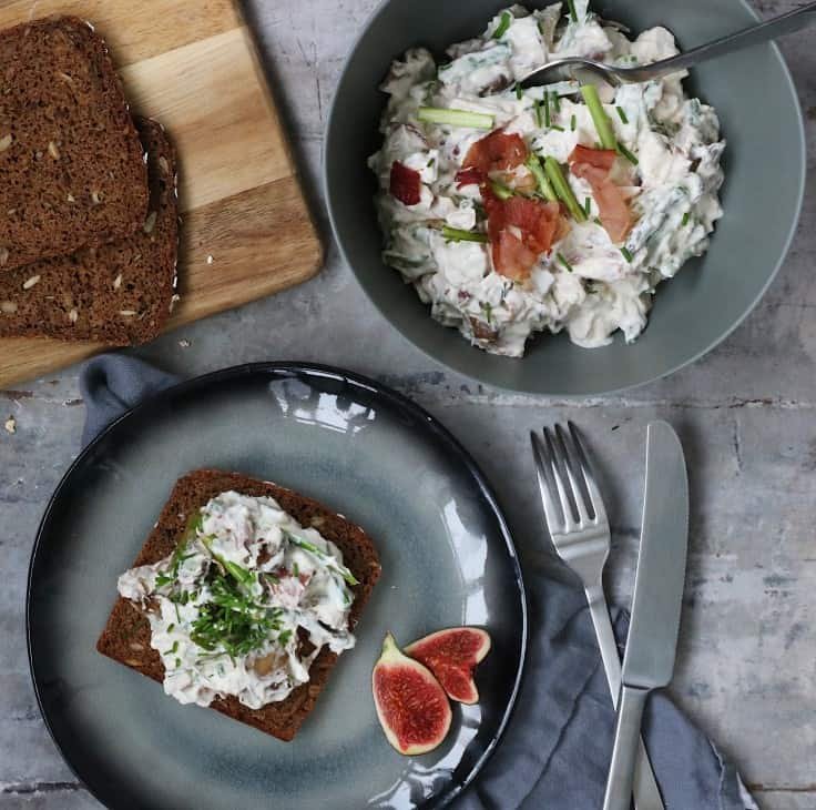 Hjemmelavet hønsesalat