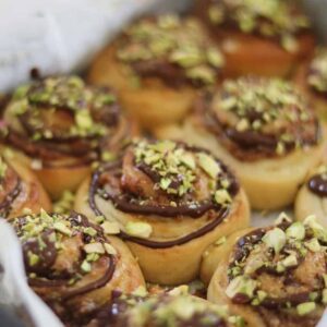 Chokoladesnegle med remonce