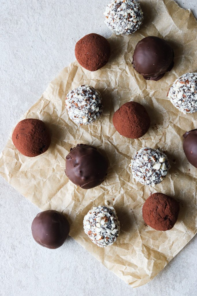 Hjemmelavet dadelkugler