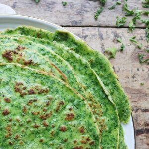 Madpandekager med grønkål