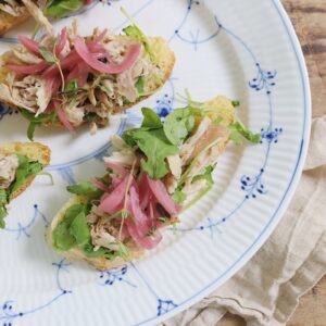 Rilette på bruchetta