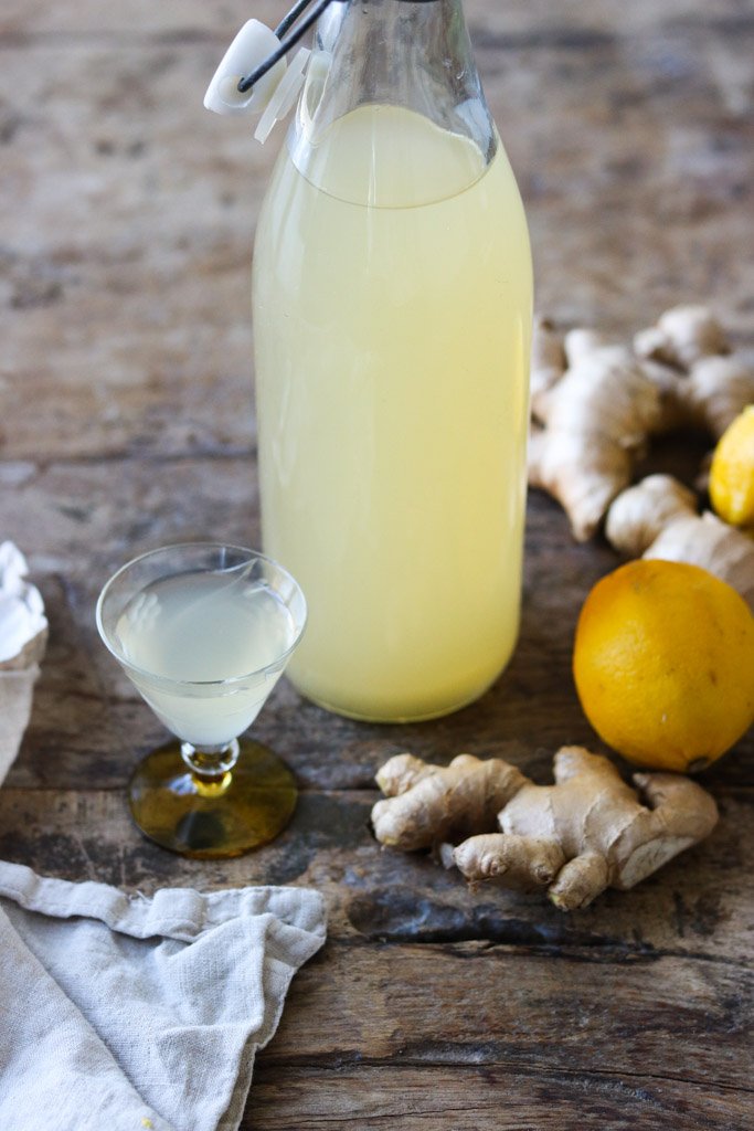 Ingef rshot Opskrift P Ingef rshots Med Citron Og Honning