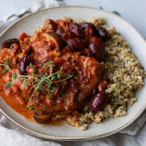 Nakkekoteletter i fad