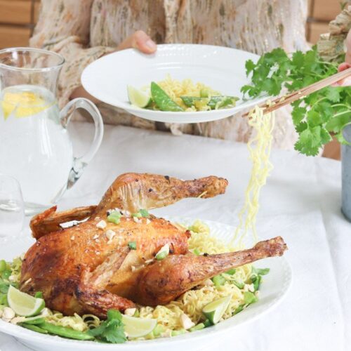 Limemarineret kylling