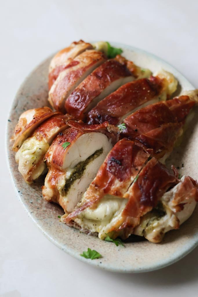 Kylling med parmaskinke