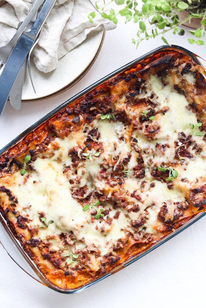 Hjemmelavet lasagne