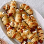 Mumie pølsehorn halloween
