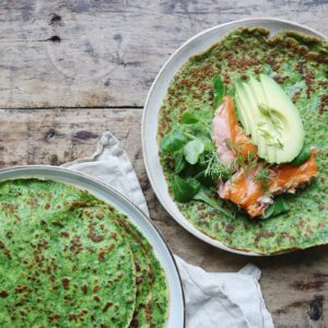 Grønkålspandekager