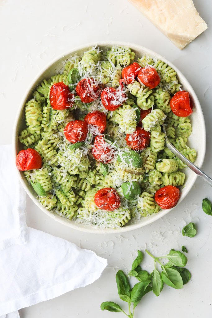 Pasta med pesto