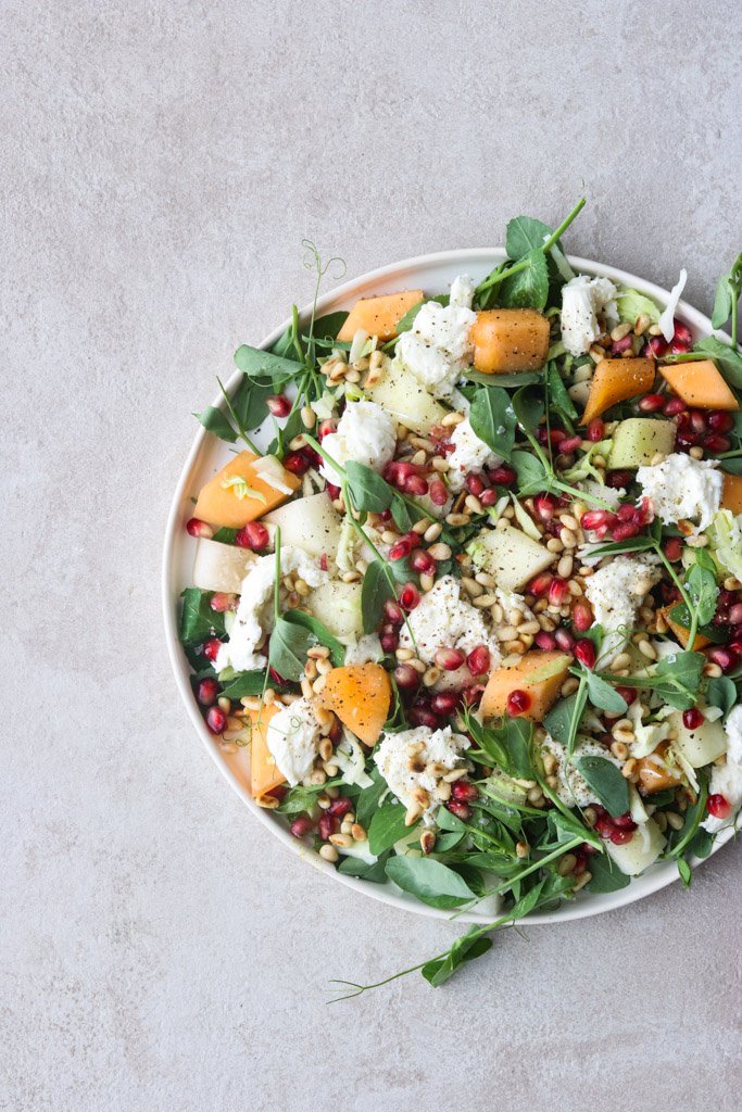 Honningmelon i salat