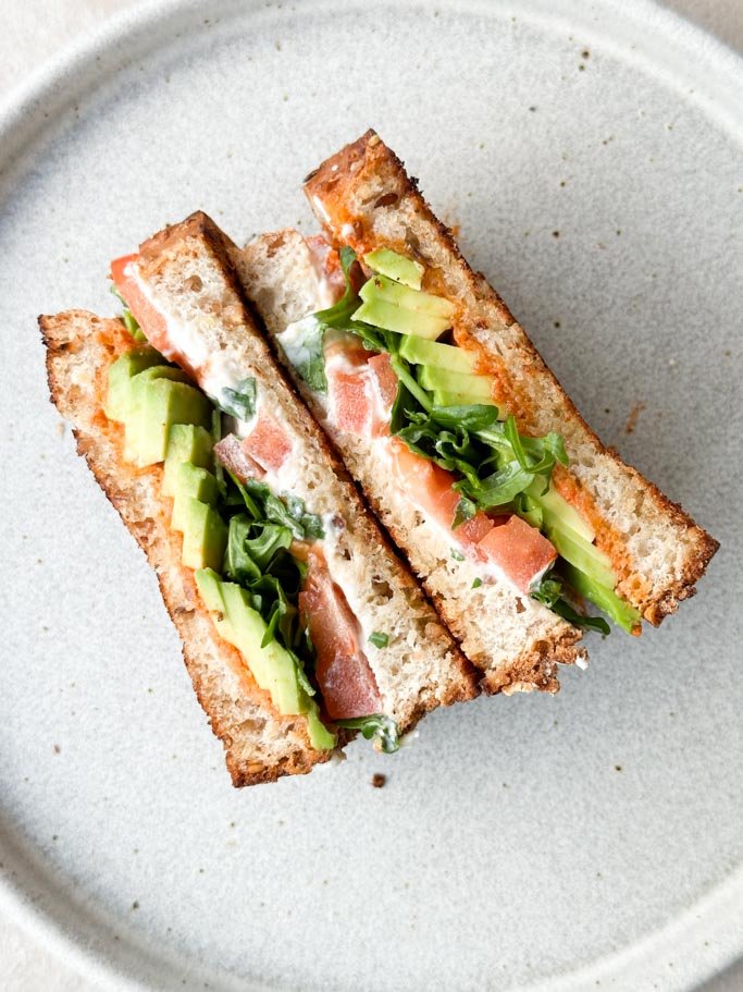 Sandwich med flødeost