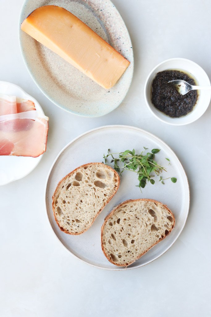 Trøffeltoast ingredienser